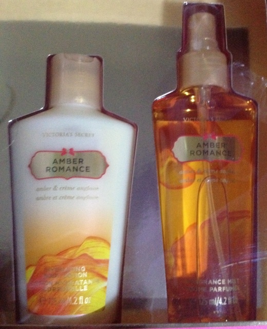 Victoria's Secret Amber Romance Fragrance Mist and Body Lotion Gift Set (Amber  Romance) - Yahoo Shopping