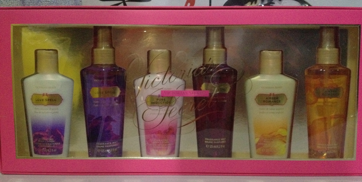 Victoria's Secret Amber Romance Fragrance Mist and Body Lotion Gift Set  (Amber Romance)